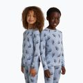 Gyermek Termoaktiv pulóver Icebreaker Merino 200 Oasis Crewe Bear Tour Zinc Blue/Aop 2