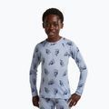 Gyermek Termoaktiv pulóver Icebreaker Merino 200 Oasis Crewe Bear Tour Zinc Blue/Aop 8