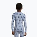 Gyermek Termoaktiv pulóver Icebreaker Merino 200 Oasis Crewe Bear Tour Zinc Blue/Aop 10