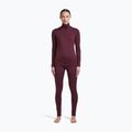 Női thermoaktív nadrág Icebreaker Merino 200 Oasis High Rise Leggins dark berry 2