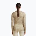 Női hosszú ujjú póló icebreaker Merino 200 Oasis Crewe Moss Bloom cumin/undyed/aop 3