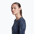 Női hosszú ujjú póló icebreaker Merino 200 Oasis Crewe Moss Bloom navy/dawn/aop 6