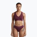 Termoaktív melltartó icebreaker Merino 125 Cool-Lite Sprite Racerback dark berry 2