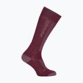 Női sízokni Icebreaker Merino Ski+ Ultralight OTC berry/grey plum/zinc blue 2