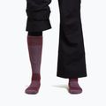 Női sízokni Icebreaker Merino Ski+ Ultralight OTC berry/grey plum/zinc blue 3