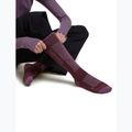 Női sízokni Icebreaker Merino Ski+ Ultralight OTC berry/grey plum/zinc blue 4