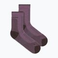 Női zokni Icebreaker Merino Hike+ Ultralight Quarter grey plum/bittersweet
