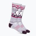 Smartwool gyermek zokni Wintersport Full Cushion Polar Bear Pattern OTC purple eclipse