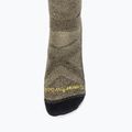 Smartwool Mountaineer Max Cushion Tall Crew katonai olívazöld trekking zokni 4