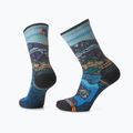 Női trekking zokni Smartwool Hike Light Cushion Icy Range Print Crew színes 01988 4