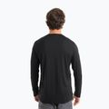 Férfi termoaktív pulóver icebreaker Merino 150 Tech Lite II Tee Alps 3D fekete 2