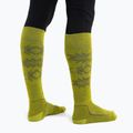 Férfi Icebreaker Ski+ Light OTC Ski Heritage bio lime/loden zokni 3