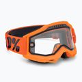 100% Accuri 2 Enduro MTB kerékpáros szemüveg neon/narancs/tiszta