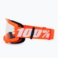 Férfi kerékpáros szemüveg 100% Strata 2 narancssárga/tiszta 50027-00005 4