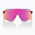 Napszemüveg 100% S3 polished translucent/purple multilayer mirror 3