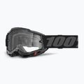 Kerékpáros szemüveg 100% Accuri 2 Enduro MTB black/clear