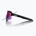 Napszemüveg 100% S3 LE gloss black/purple flash mirror photochromic 2