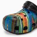 Papucs, gyerek Crocs Baya Graphic Clog black/multi 8