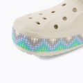Crocs Bayaband Chevron Band Clog stucco/multi flip-flopok 8