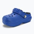 Gyerek papucs Crocs Classic Lined blue bolt 8