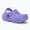 Gyerek papucs Crocs Classic Lined digital violet 2