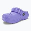 Gyerek papucs Crocs Classic Lined digital violet 8