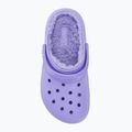 Gyerek papucs Crocs Classic Lined digital violet 6