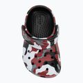Crocs Classic Camo Clog Gyerek flip-flop fekete/piros 6