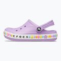 Gyermek Crocs Bayaband Charm Band Clogs orchidea 11