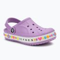 Gyermek Crocs Bayaband Charm Band Clogs orchidea 2