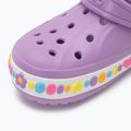 Gyermek Crocs Bayaband Charm Band Clogs orchidea 8