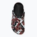 Crocs Classic Printed Camo Clog fekete/paprika flip-flopok 6