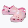 Gyermek papucs Crocs Classic Glitter Clog flamingo 11