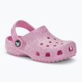 Gyerek papucs Crocs Classic Glitter Clog T flamingo 2