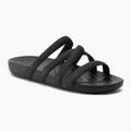 Női Crocs Splash Strappy szandál fekete