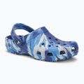 Papucs Crocs Classic Marbled Clog blue bolt/multi 2