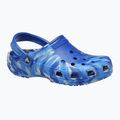 Papucs Crocs Classic Marbled Clog blue bolt/multi 9