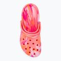 Női papucs Crocs Classic Platform Marbled guava/multi 6