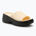 Női Crocs Skyline Slide vanília/fekete flip-flopok