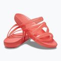 Női Crocs Splash Glossy Strappy flip-flop neon görögdinnye 13