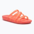 Női Crocs Splash Glossy Strappy flip-flop neon görögdinnye