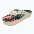 Női flip-flop papucs Crocs Classic Platform Retro Resort bone/multi 7
