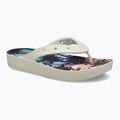 Női flip-flop papucs Crocs Classic Platform Retro Resort bone/multi 8