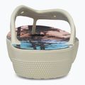 Női flip-flop papucs Crocs Classic Platform Retro Resort bone/multi 10