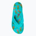 Flip-flop papucs, női Crocs Baya II Graphic Flip digital aqua/multi 5