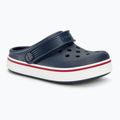 Gyermek papucs Crocs Crocband Clean Of Court Clog navy/pepper