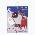 Crocs Jibbitz™ NBA Chicago Bulls kitűző 5 db. 4