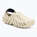 Crocs Echo Clog papucs csontszín/fekete 2