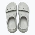 Női Crocs Mega Crush elefánt szürke szandál szürke 13