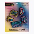 Kitűzők Crocs Lights Up Neon Gamer lights up neon gamer 5 pack